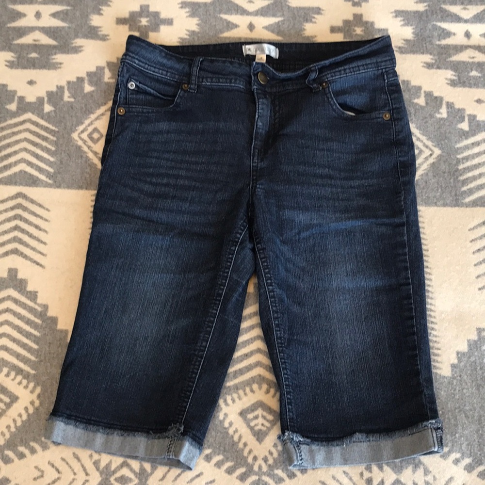 DE collection jean shorts long